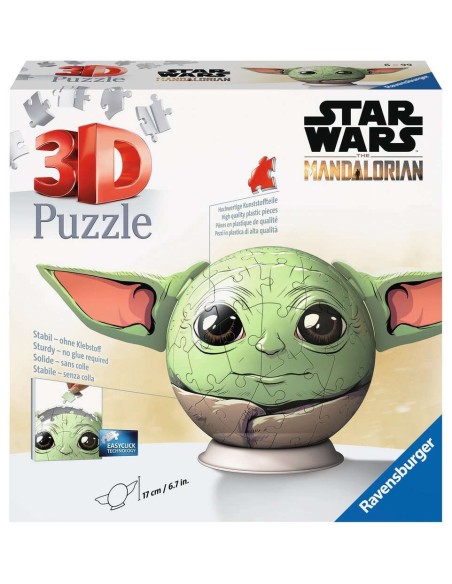Ravensburger - Star Wars Mandalorian - 11556 - Puzzle 3D 77 pezzi