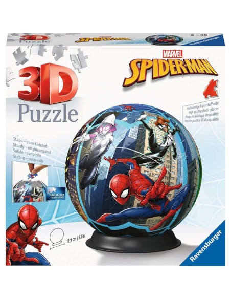 Ravensburger - Marvel Spiderman - 11563 - Puzzle 3D 73 pezzi