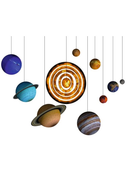 Ravensburger - Il Sistema Planetario - 11668 - Puzzle 3D 540 pezzi