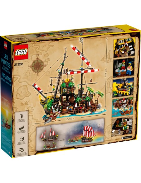 Lego Ideas - I pirati di Barracuda Bay - 21322