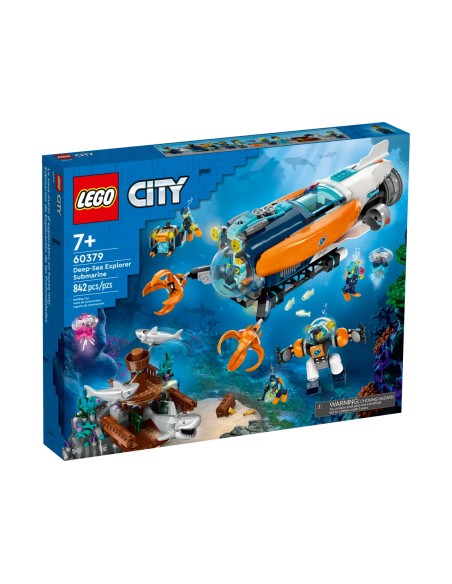 Lego Citi - Sottomarino per esplorazioni abissali - 60379