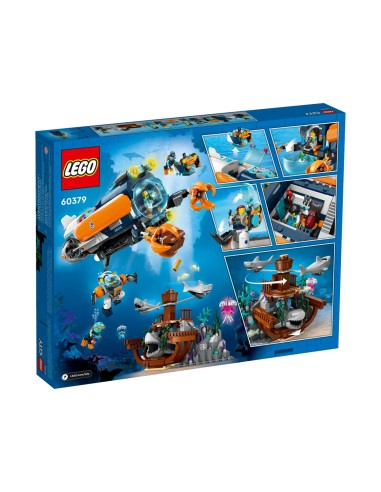 Lego Citi - Sottomarino per esplorazioni abissali - 60379