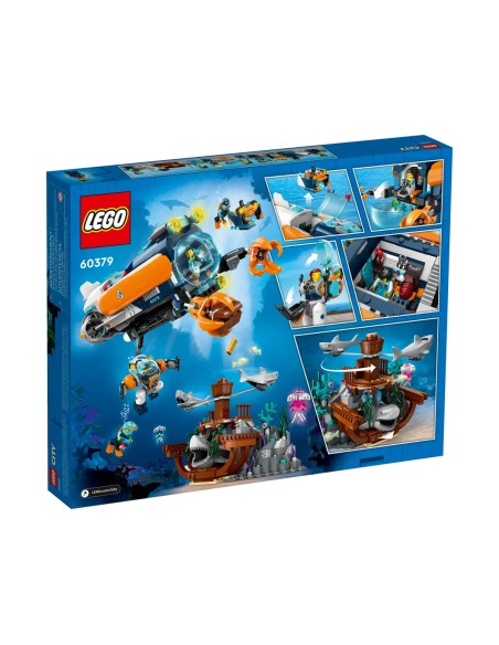 Lego Citi - Sottomarino per esplorazioni abissali - 60379