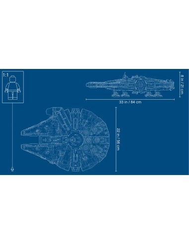 Lego - Millennium Falcon - Star Wars - 75192-9