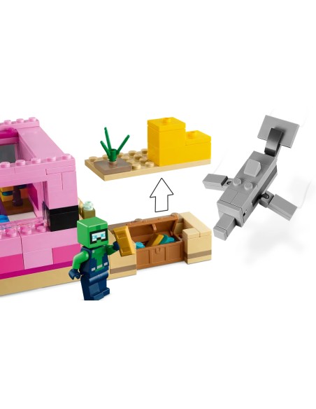 Lego Minecraft - La casa dell’Axolotl - 21247
