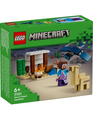 Lego Minecraft - Spedizione di Steve nel deserto -21251