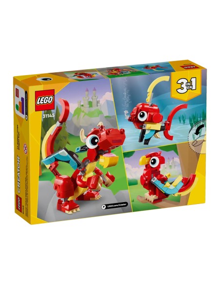 Lego Creator - Drago rosso - 31145