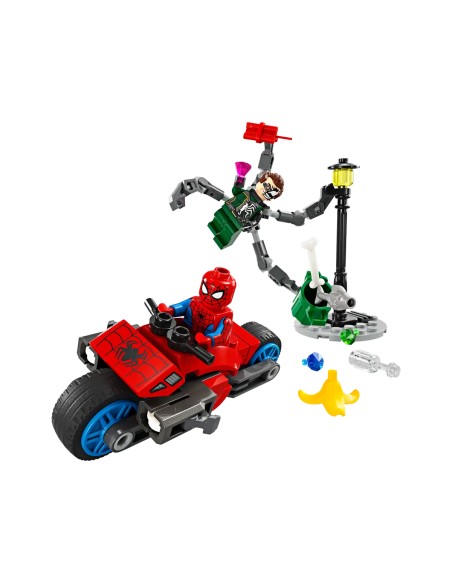 Lego Marvel -Inseguimento sulla moto: Spider-Man vs. Doc Ock - 76275