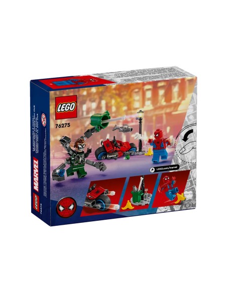 Lego Marvel -Inseguimento sulla moto: Spider-Man vs. Doc Ock - 76275