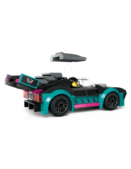 Lego Citi - Auto da corsa e trasportatore - 60406