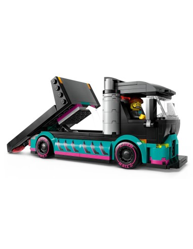 Lego Citi - Auto da corsa e trasportatore - 60406