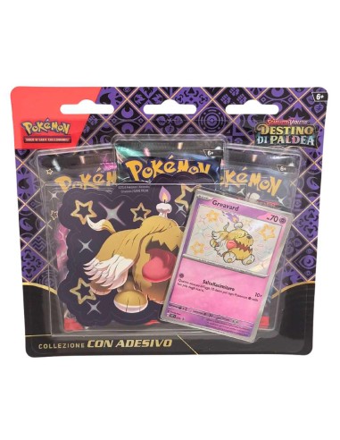 Pokemon - Destino Di Paldea - Collezione Con Adesivo