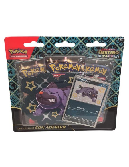 Pokemon - Destino Di Paldea - Collezione Con Adesivo