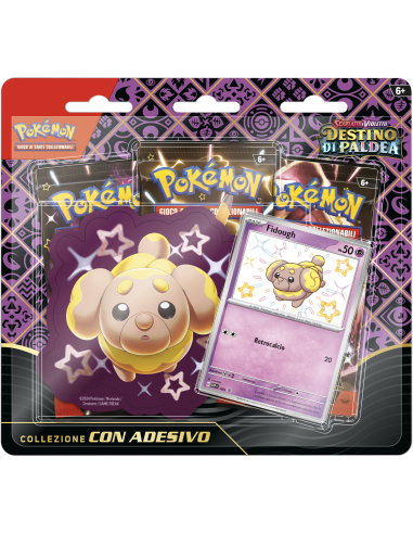 Pokemon - Destino Di Paldea - Collezione Con Adesivo