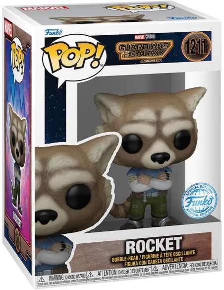 Funko Pop Marvel - Guardians of the Galaxy - Rocket - 1211