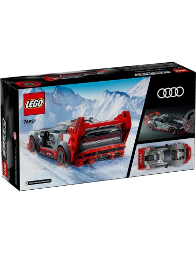 Lego - Speed Champions - Auto da corsa Audi S1 e-tron quattro - 76921
