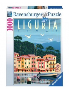 Ravensburger - Cartolina dalla  Liguria - 1000pz - 17614
