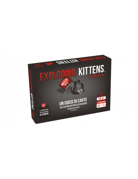 Asmodee - Exploding Kittens VM 18