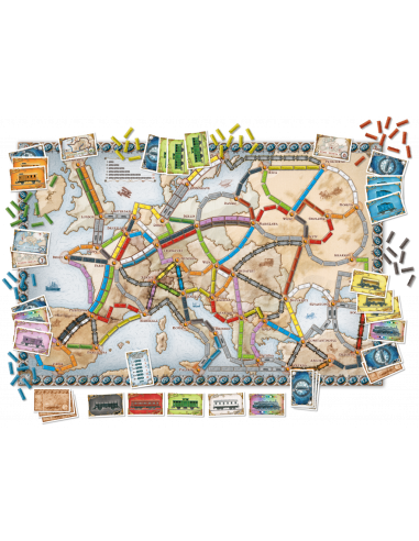 Asmodee - Ticket to Ride Europa