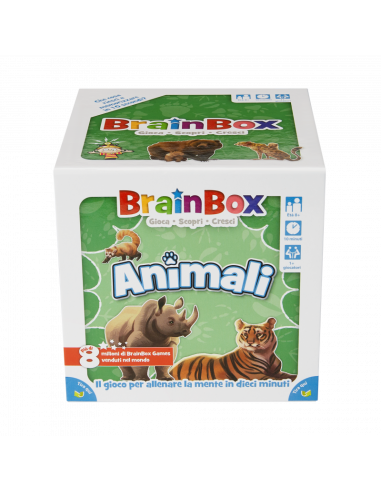 Asmodee - Brain Box - Animali