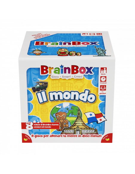 Asmodee - Brain Box - Il Mondo