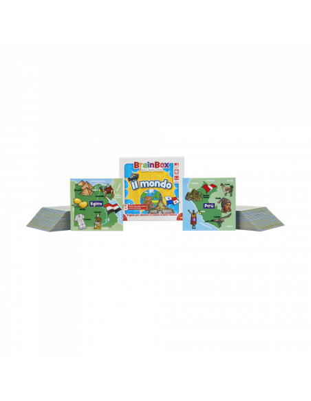 Asmodee - Brain Box - Il Mondo