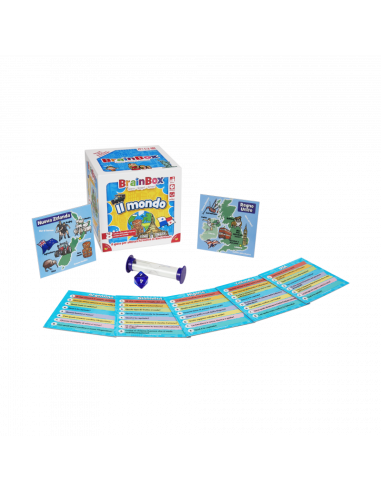 Asmodee - Brain Box - Il Mondo