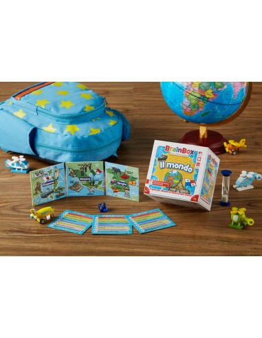 Asmodee - Brain Box - Il Mondo