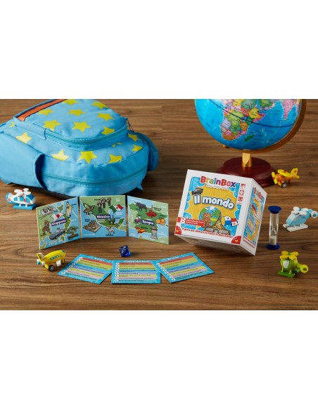 Asmodee - Brain Box - Il Mondo