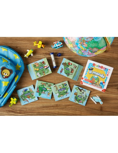 Asmodee - Brain Box - Il Mondo