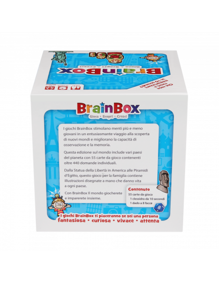 Asmodee - Brain Box - Il Mondo