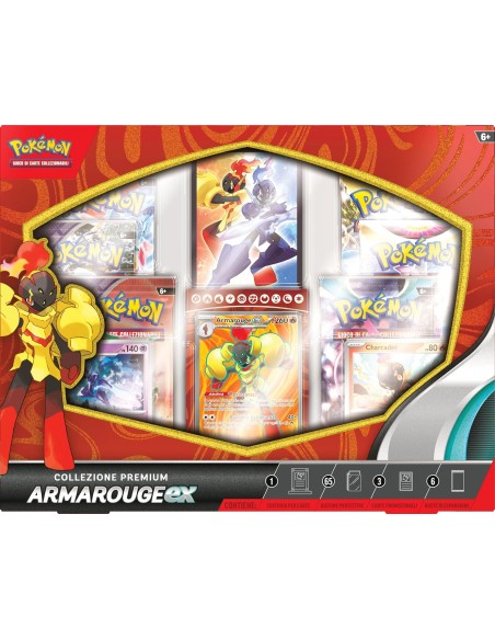 Pokemon - Armarouge EX - Collezione Premium