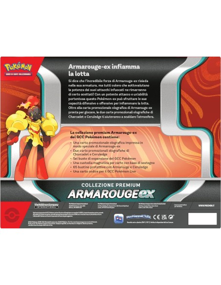 Pokemon - Armarouge EX - Collezione Premium