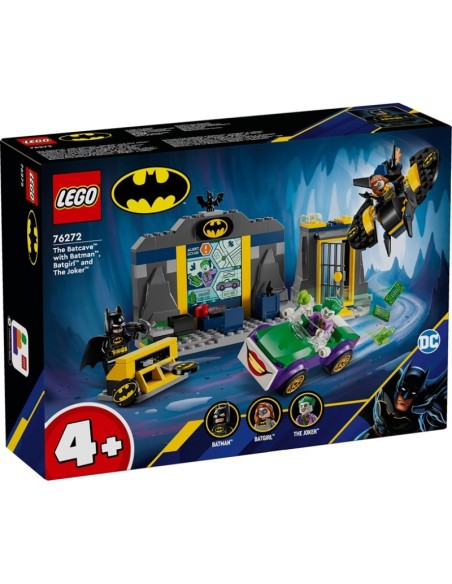 Lego - DC Comics - Batcaverna con Batman, Batgirl e The Joker - 76272