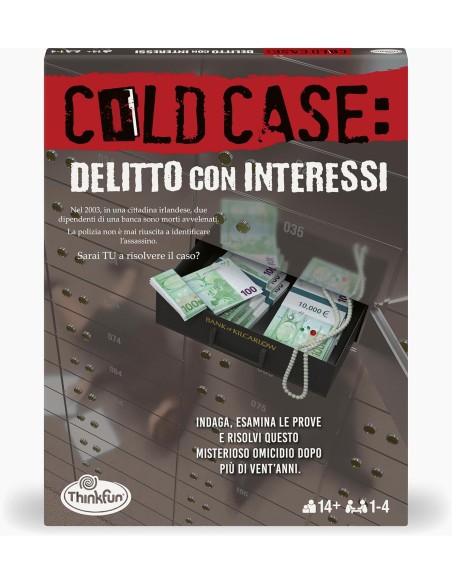 Thinkfun - Cold Case - Delitto Con Interessi