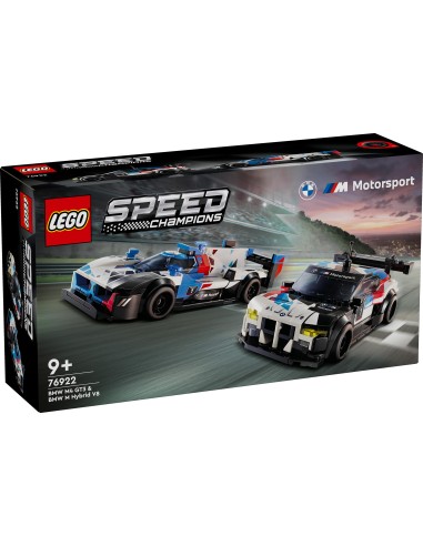 Lego - Technic - Auto da corsa BMW M4 GT3 e BMW M Hybrid V8 - 76922
