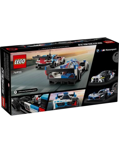 Lego - Technic - Auto da corsa BMW M4 GT3 e BMW M Hybrid V8 - 76922
