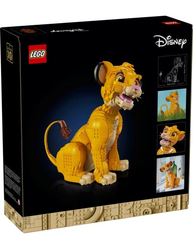 Lego - Disney  - Giovane Simba, Re Leone - 43247