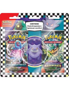 Pokemon - Confezione con gomma Ritorno a scuola 2024