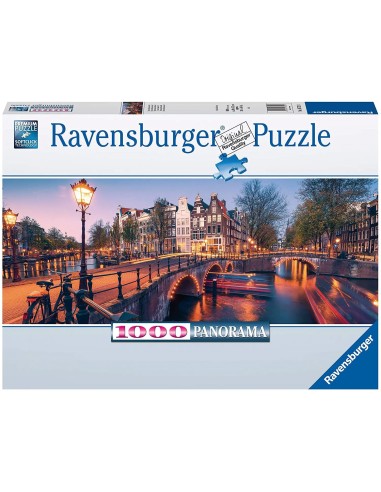 Ravensburger - Una sera ad Amsterdam - 1652 - Puzzle 1000 pezzi