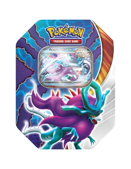 Pokemon - Tin da Collezione Scontro Paradossale - Acquecrespe ex