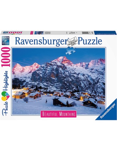 Ravensburger - Oberland Bernese, Svizzera - 316 - Puzzle 1000 pezzi