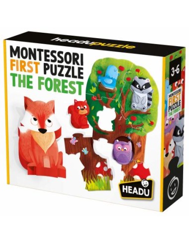 Headu - Montessori First Puzzle the Forest