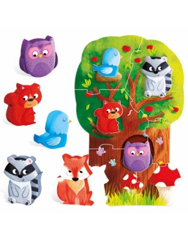 Headu - Montessori First Puzzle the Forest