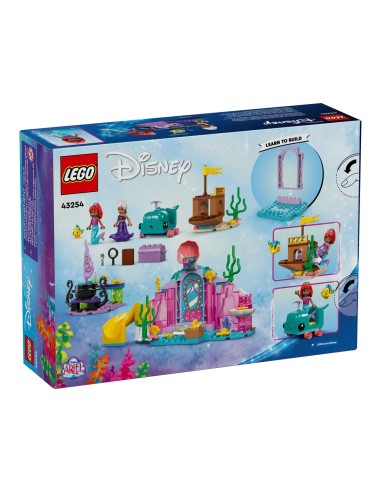 Lego - Disney - La Caverna di Cristallo di Ariel - 43254