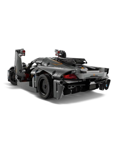 Lego - Technic - Hypercar Koenigsegg Jesko Absolut grigia - 42173