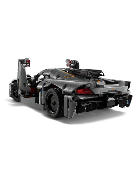 Lego - Technic - Hypercar Koenigsegg Jesko Absolut grigia - 42173