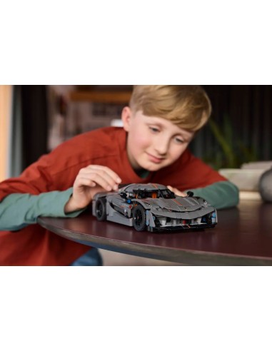 Lego - Technic - Hypercar Koenigsegg Jesko Absolut grigia - 42173