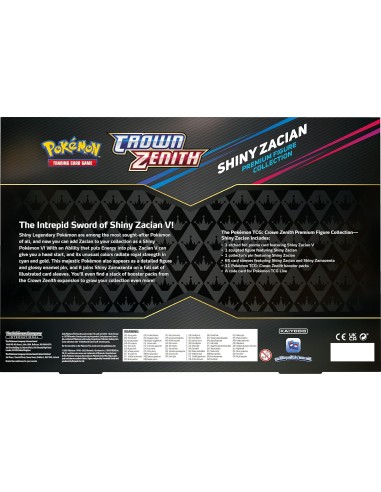 Pokemon - Crown Zenith - Shiny Zacian - (ING)