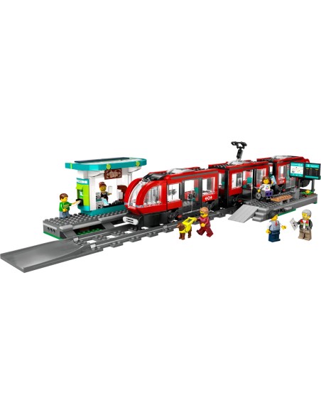 Lego -  City - Tram e fermata del tram - 60423